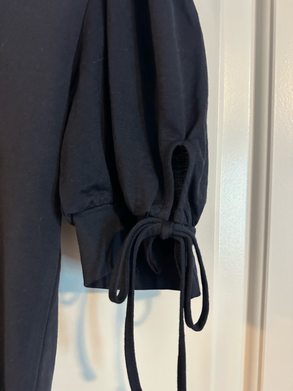 NWT Ann Taylor, navy top, small - Picture 2 of 4